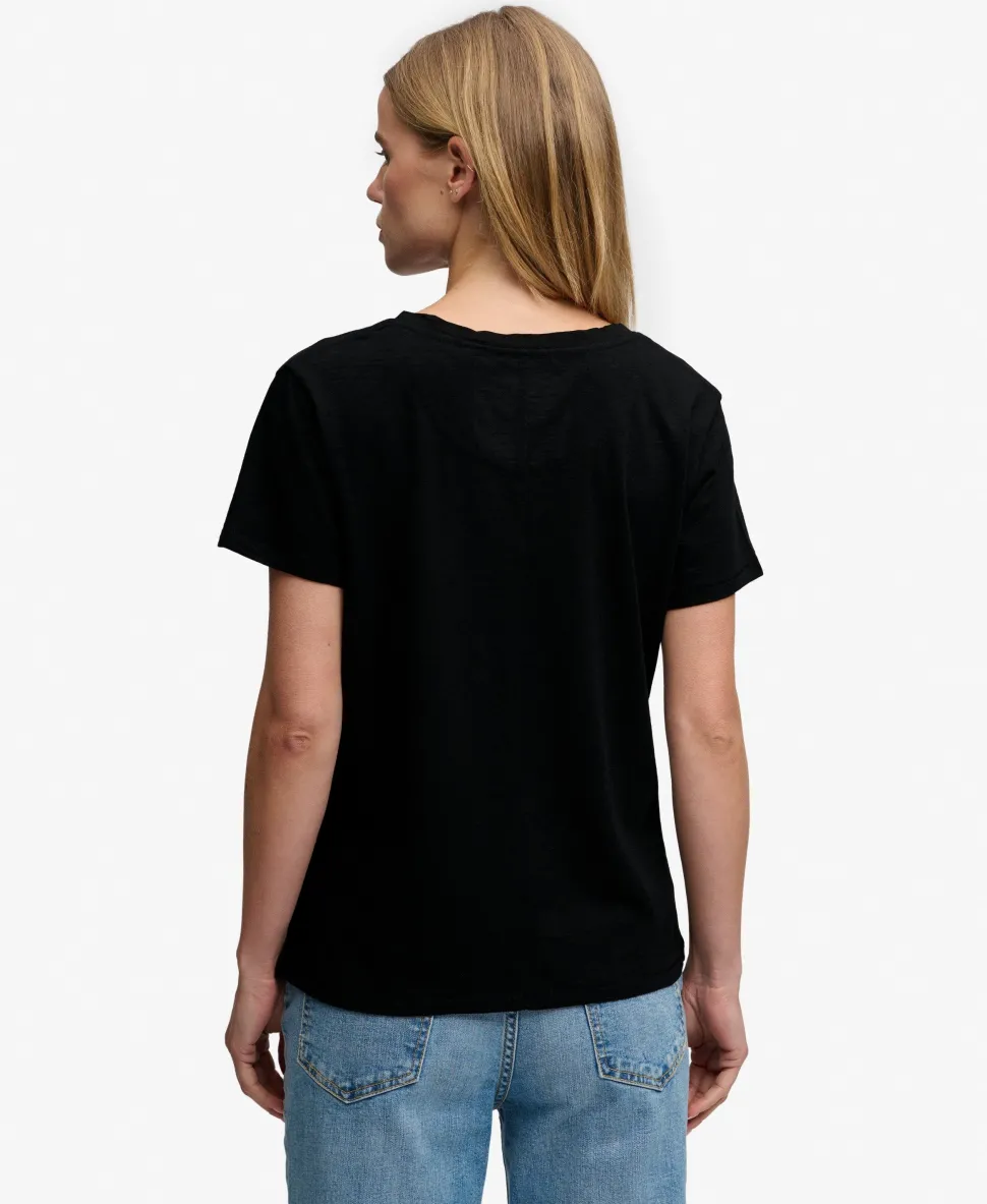 Studios Slub Embroidered T-Shirt