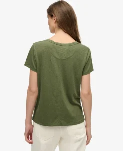 Studios Slub Embroidered T-Shirt