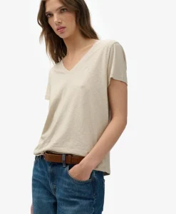 Studios Slub Embroidered T-Shirt