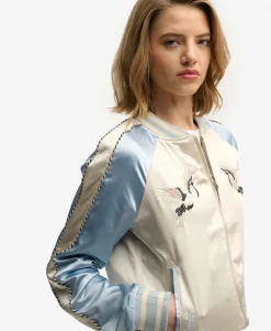 Suikajan Embroidered Bomber Jacket