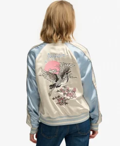 Suikajan Embroidered Bomber Jacket