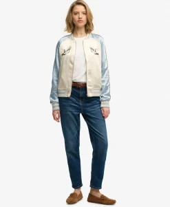 Suikajan Embroidered Bomber Jacket