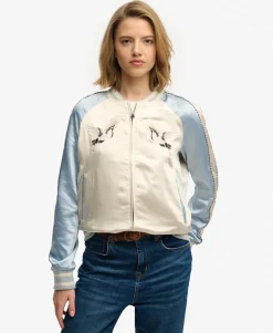 Suikajan Embroidered Bomber Jacket