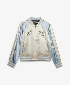 Suikajan Embroidered Bomber Jacket