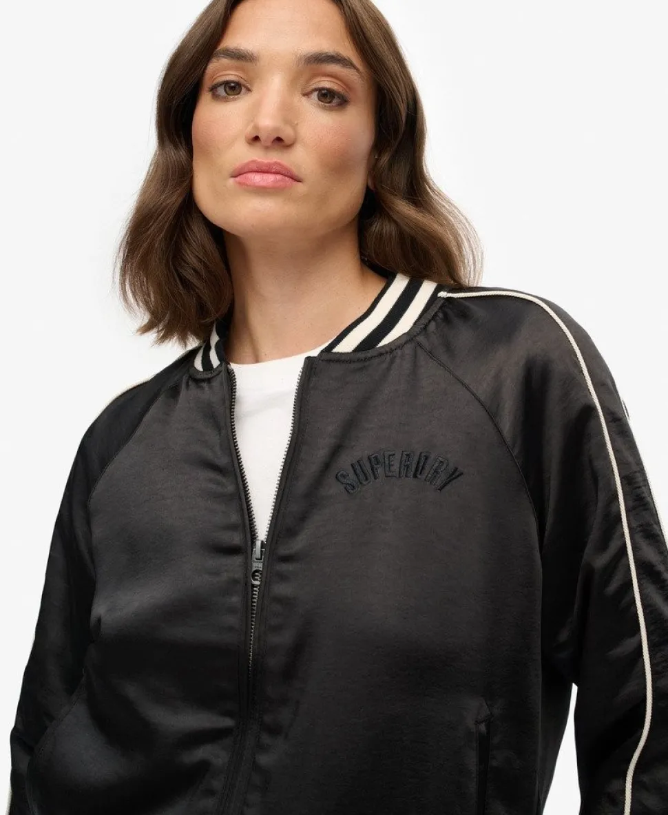 Suikajan Embroidered Bomber