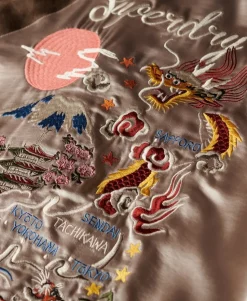 Suikajan Embroidered Bomber