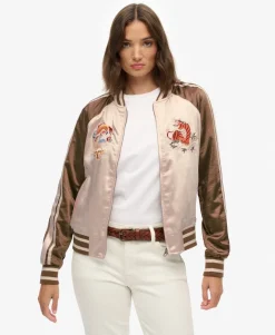 Suikajan Embroidered Bomber