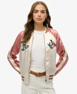 Suikajan Embroidered Bomber