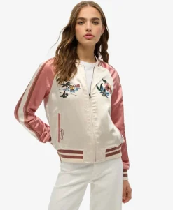 Suikajan Embroidered Bomber