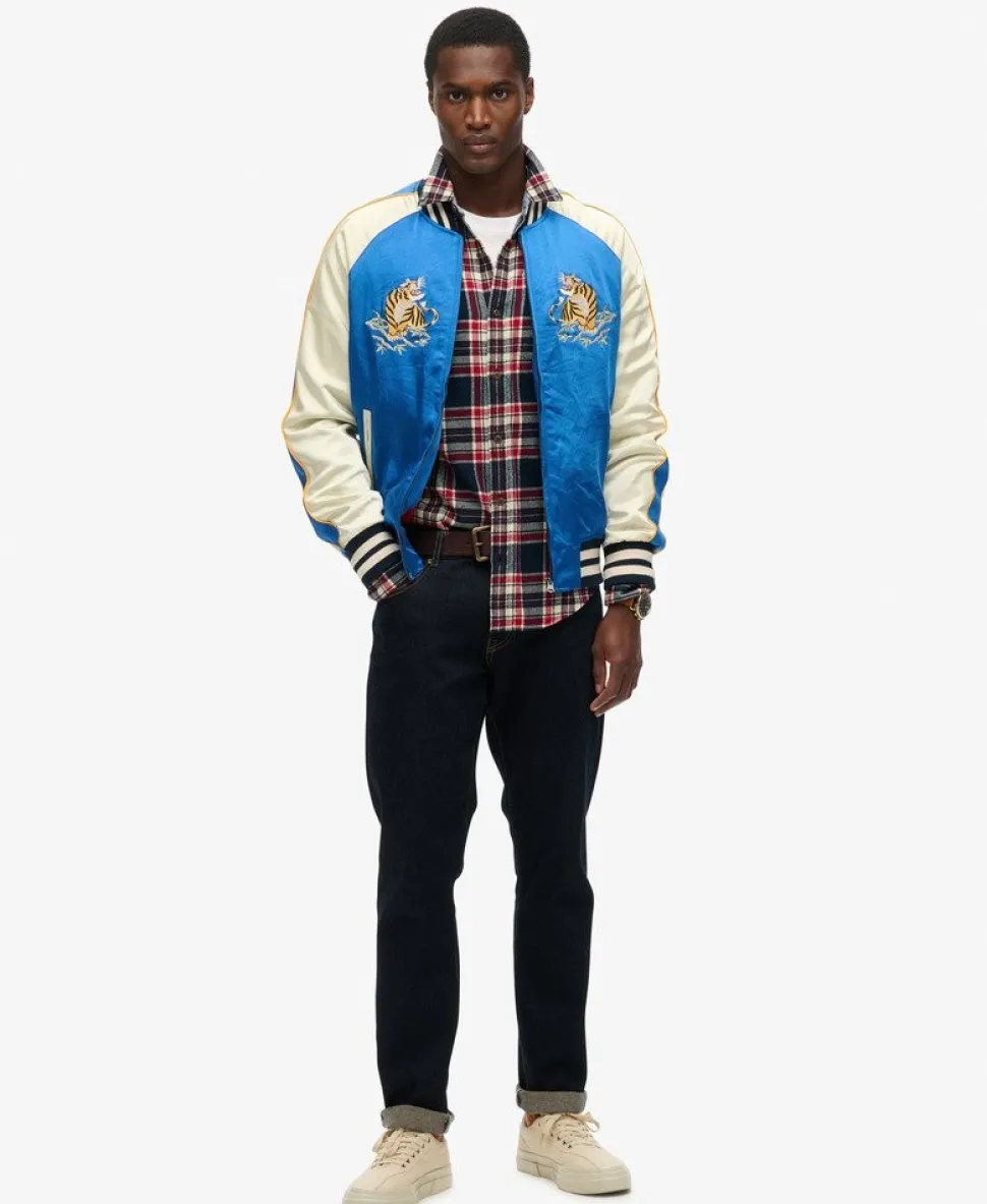 Sukajan Embroidered Bomber Jacket
