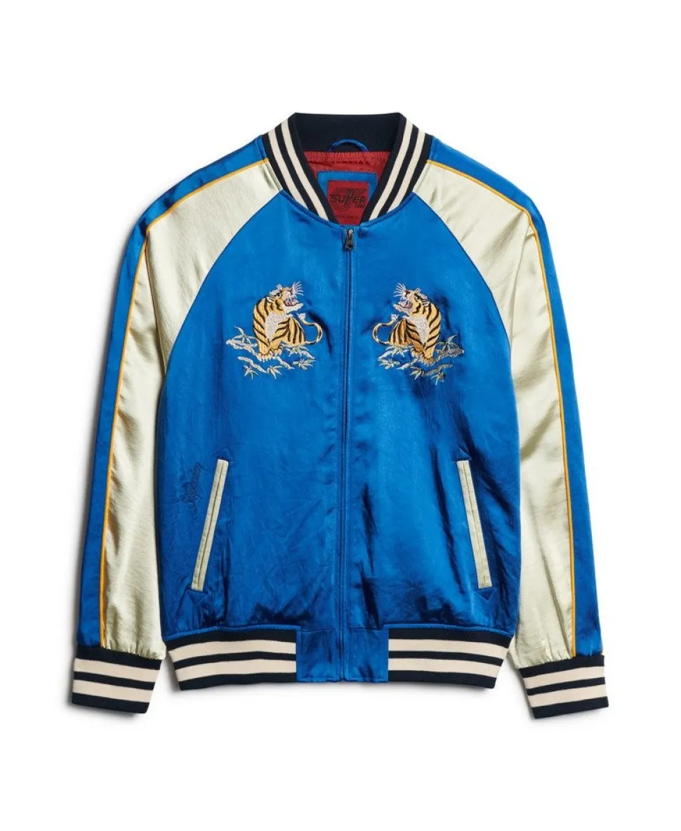 Sukajan Embroidered Bomber Jacket
