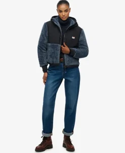 Super Soft Hybrid Full Zip Jacket