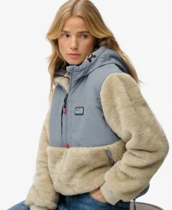 Super Soft Hybrid Half Zip Jacket