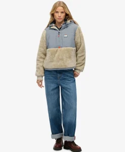 Super Soft Hybrid Half Zip Jacket