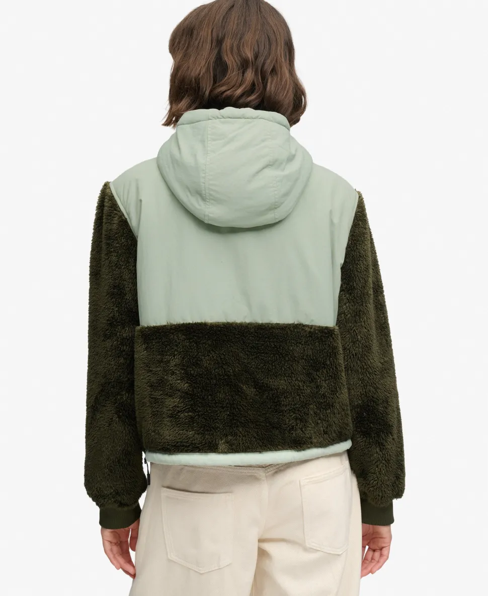 Super Soft Hybrid Half Zip Jacket