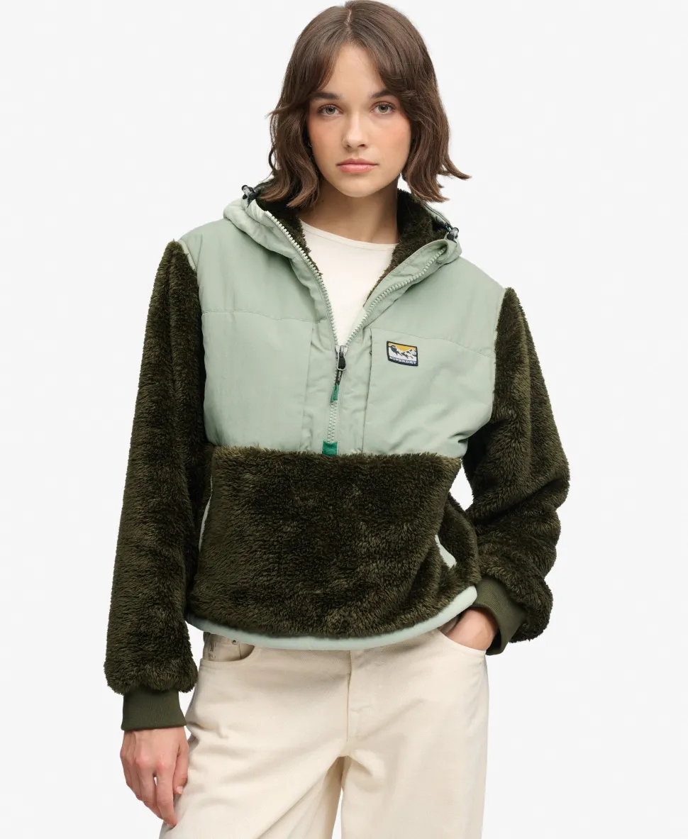 Super Soft Hybrid Half Zip Jacket