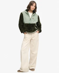 Super Soft Hybrid Half Zip Jacket