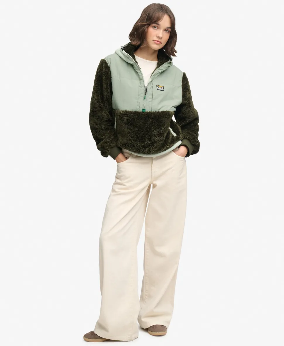 Super Soft Hybrid Half Zip Jacket