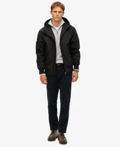 Surplus Nylon Hooded Bomber Jacket