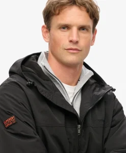 Surplus Nylon Hooded Bomber Jacket