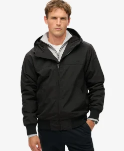 Surplus Nylon Hooded Bomber Jacket