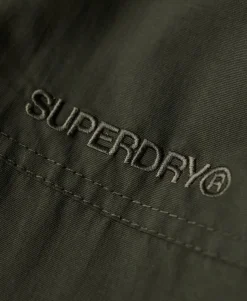 Surplus Nylon Hooded Bomber Jacket