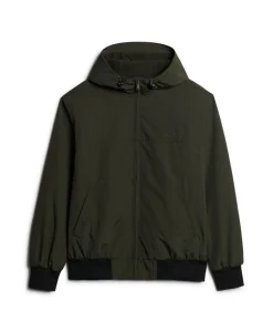 Surplus Nylon Hooded Bomber Jacket