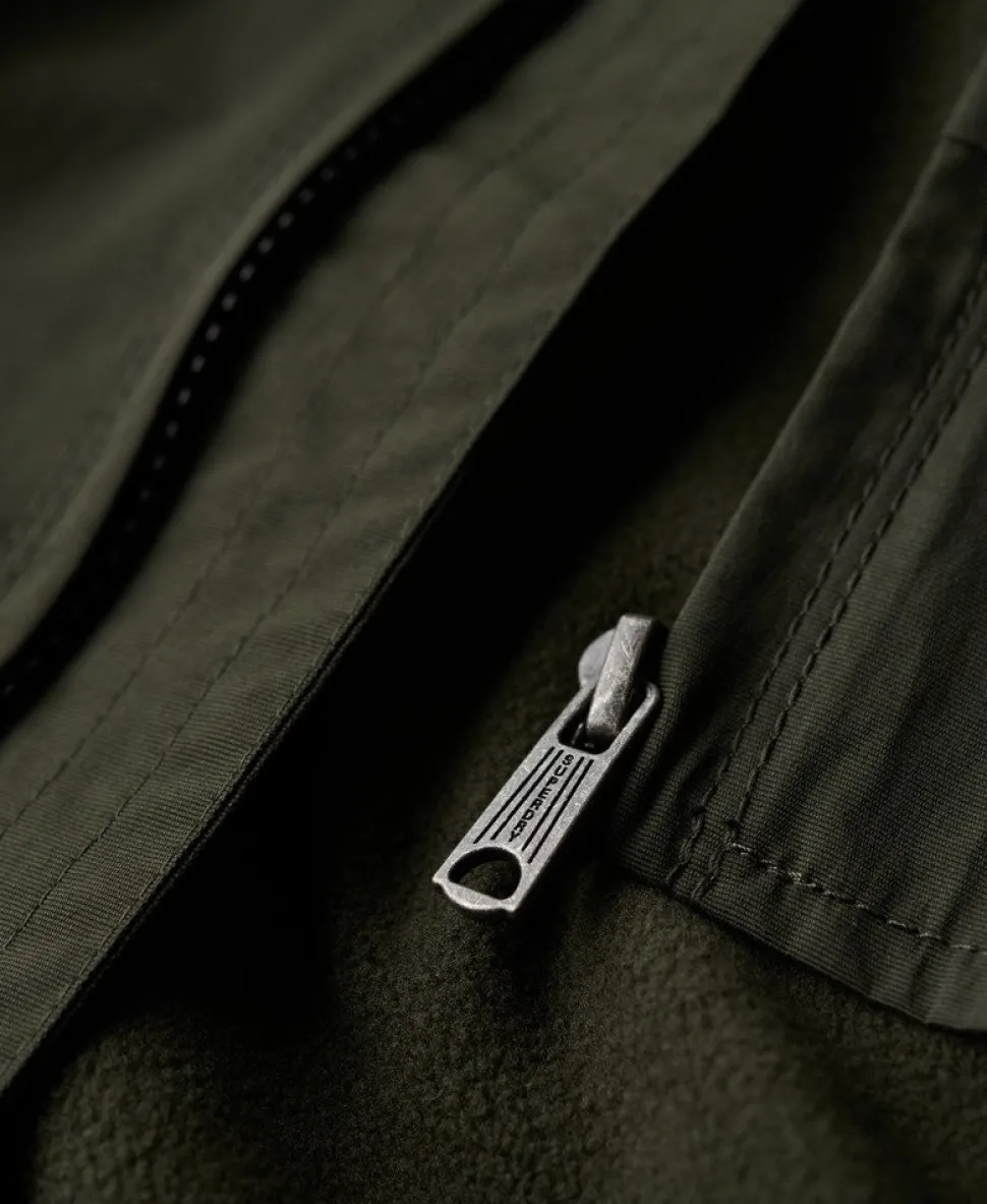 Surplus Nylon Hooded Bomber Jacket
