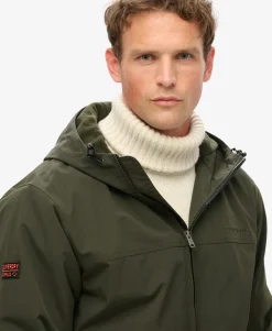 Surplus Nylon Hooded Bomber Jacket