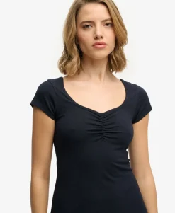 Sweetheart Jersey Mini Dress