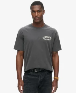 Tattoo Back Graphic Loose T-Shirt