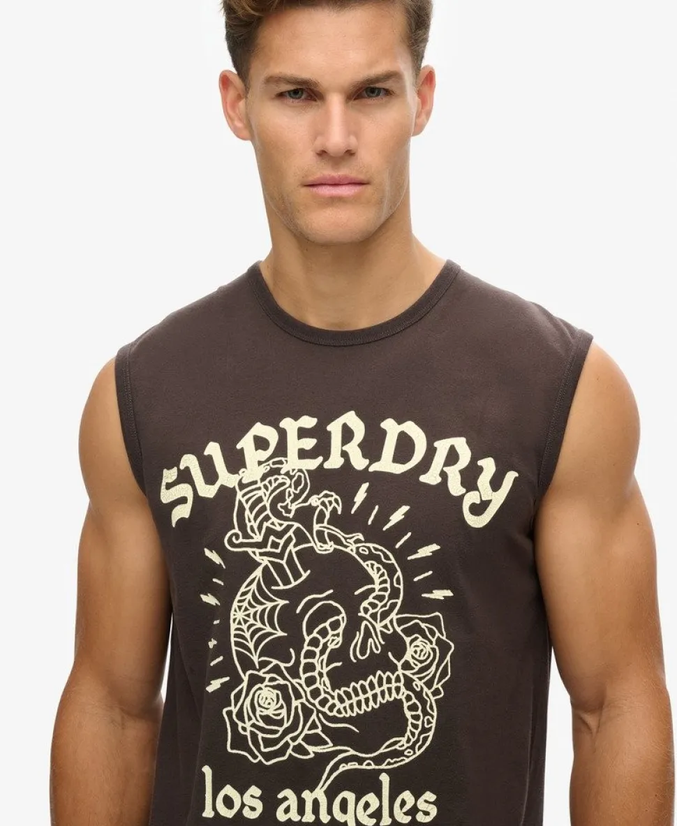 Tattoo Graphic Tank Top