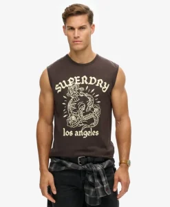 Tattoo Graphic Tank Top