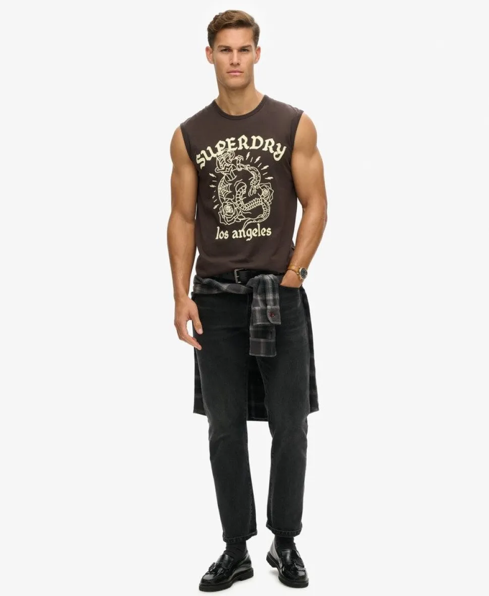 Tattoo Graphic Tank Top