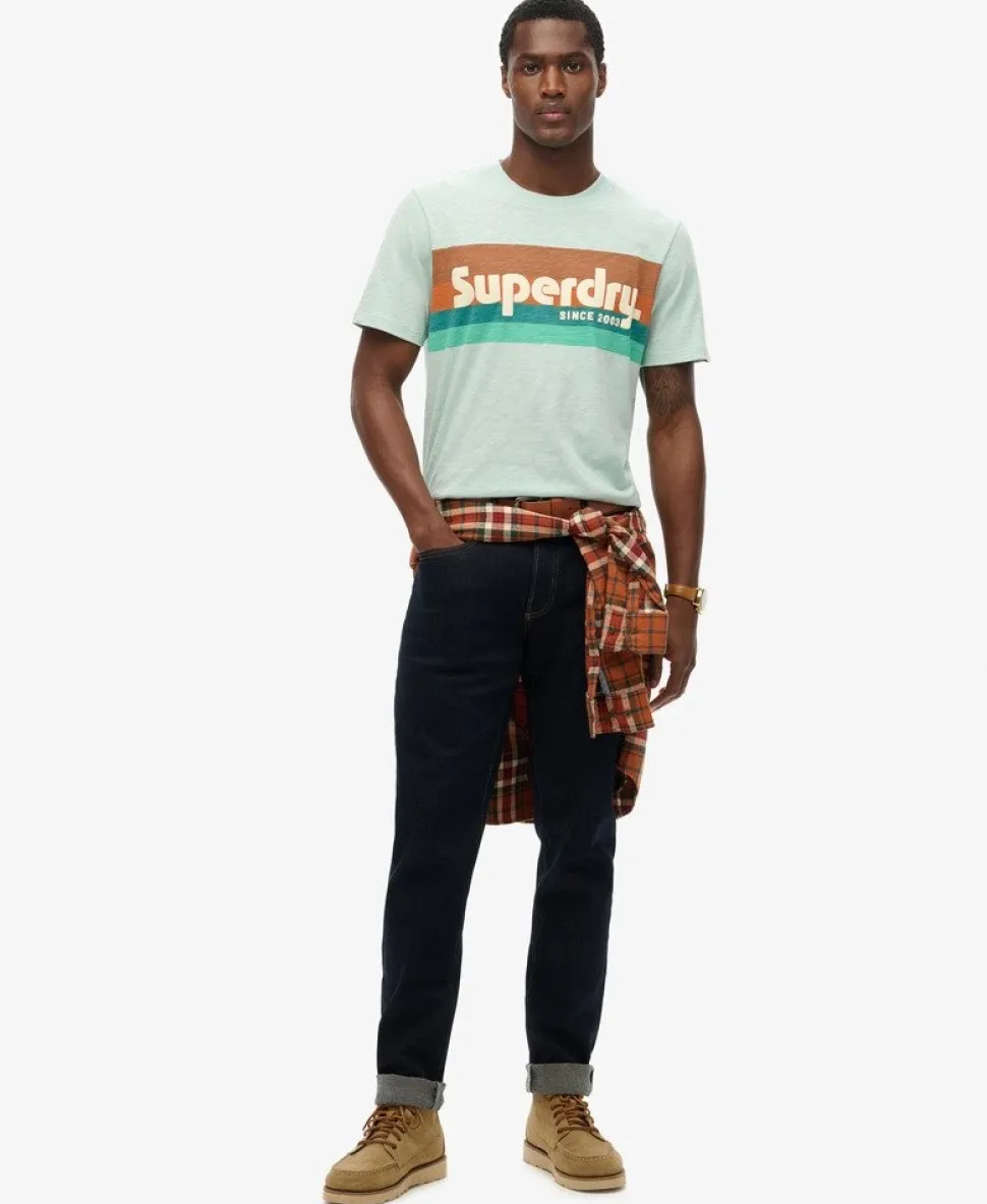 Terrain Logo Stripe Relaxed T-Shirt
