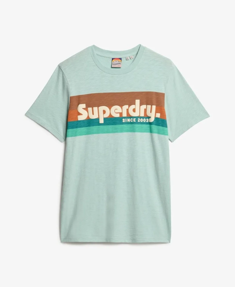 Terrain Logo Stripe Relaxed T-Shirt