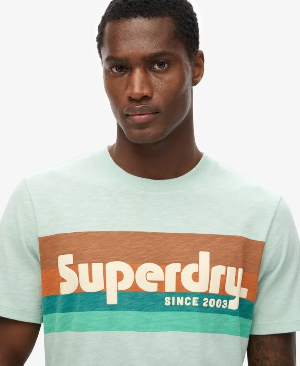 Terrain Logo Stripe Relaxed T-Shirt