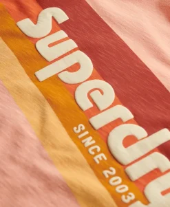 Terrain Logo Stripe Relaxed T-Shirt