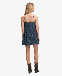 Textured Woven Cami Dress