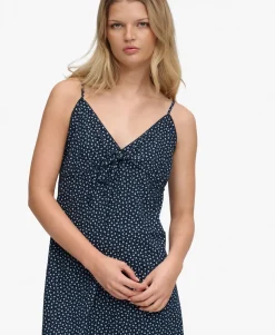 Textured Woven Cami Dress
