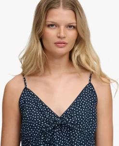 Textured Woven Cami Dress