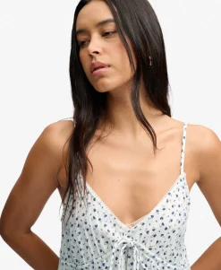 Textured Woven Cami Dress