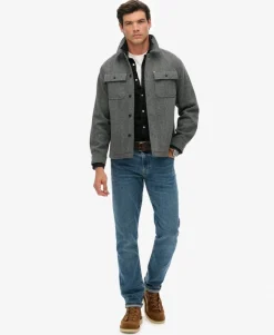 The Merchant Store - Herringbone Overshirt