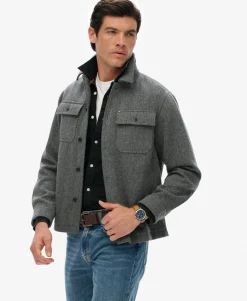 The Merchant Store - Herringbone Overshirt