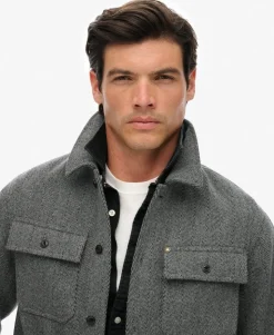 The Merchant Store - Herringbone Overshirt