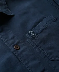 The Merchant Store- Linen-blend Overshirt