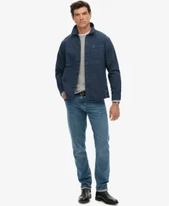 The Merchant Store- Linen-blend Overshirt