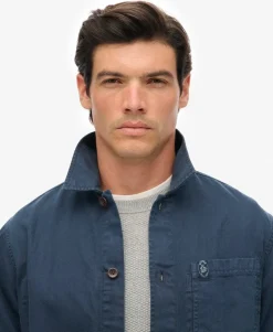 The Merchant Store- Linen-blend Overshirt