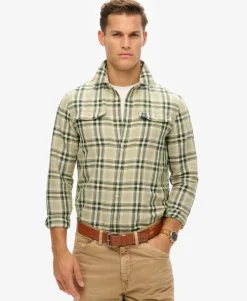 The Merchant Store - Linen Check Shirt