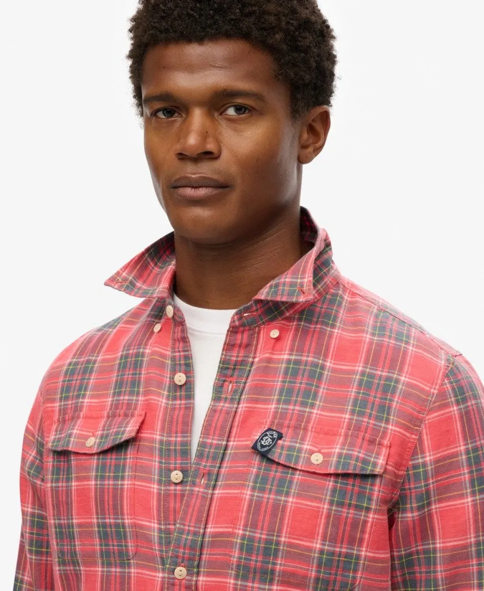 The Merchant Store - Linen Check Shirt